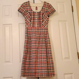 Vintage Dirndl-style Oktoberfest dress